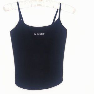 bebe Tank Top in Black